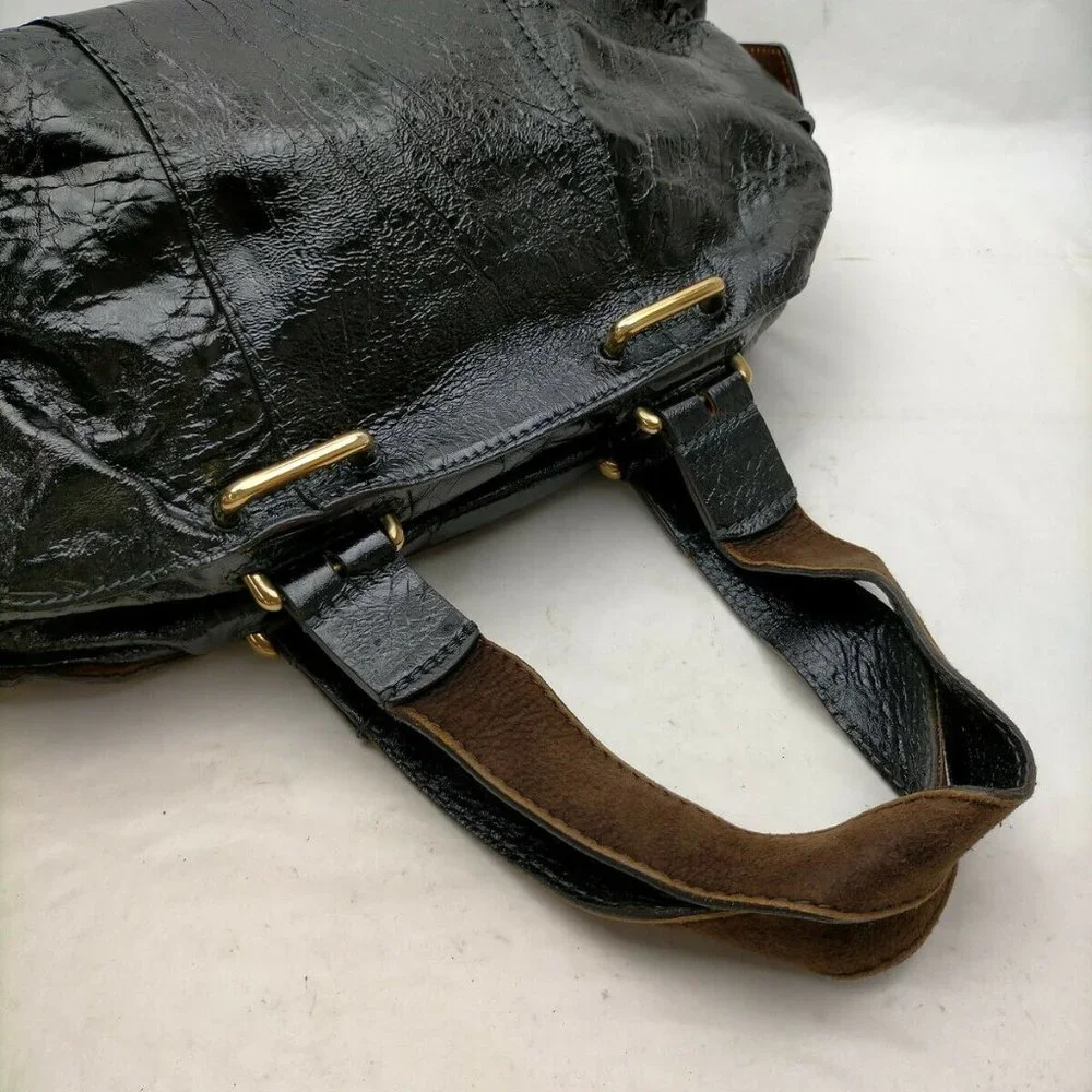 Chloe Hand Bag Black Leather - Picture 6 of 9